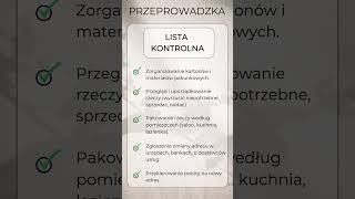 Lista Kontrolna do Przeprowadzki Organizacja Krok po Kroku [upl. by Ettelrahc116]