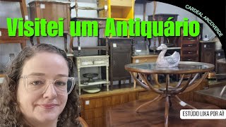 Fui Conhecer a RUA DOS ANTIQUÁRIOS em São Paulo móveisantigos antiguidades antiquario [upl. by Laurena]