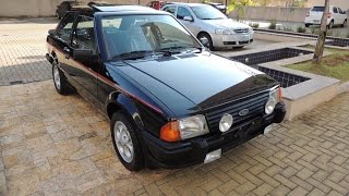 Escort XR3 1986 0km Sem Uso  Reginaldo de Campinas [upl. by Asilaj]