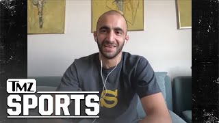 UFCs Giga Chikadze Says Hes Superior Striker To Max Holloway Would Beat In 2 Rounds  TMZ Sports [upl. by Ettenim457]