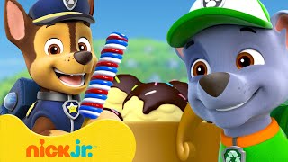 PAW Patrol Yummy Ice Cream Adventures amp Rescues 🍨 w Rocky amp Chase  10 Minutes  Nick Jr [upl. by Noma]