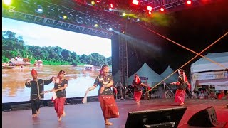 ALAI ANDING borneo dance livemusic automobile sarawakian [upl. by Lyret]