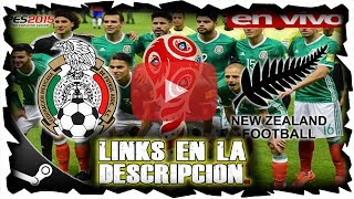 MÉXICO VS NUEVA ZELANDA  21 DE JUNIO DEL 2017 COPA CONFEDERACIONES EN VIVO ONLINE PES2015 [upl. by Winnah]