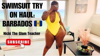 Swimsuit Try on Haul amp Review Barbados Vacation Edition 🇧🇧 [upl. by Icnan]