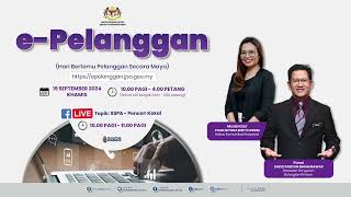 FB LIVE EPELANGGAN JPA  TOPIK SSPA – PENCEN KEKAL  19 SEPTEMBER 2024 KHAMIS  1000 PAGI [upl. by Docile]