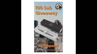 100 subscriber giveaway [upl. by Aiyot]