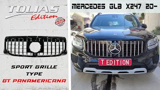 Mercedes GLB x247 Grille Gt Panamericana by Tolias Edition [upl. by Hsatan]