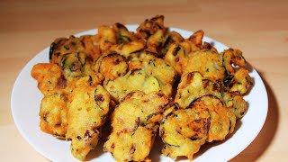 Frittelle di zucchine e fiori di zucca Le piu croccanti e saporite che abbia mai mangiato [upl. by Keen]