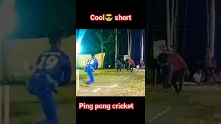 cool batting ping pong cricket [upl. by Merc143]