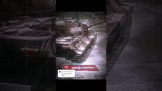 The King tiger ll 👑 🔥 edit wotblitz вотблиц wot танкиблиц blitz warthunder tiger 2 [upl. by Llij598]