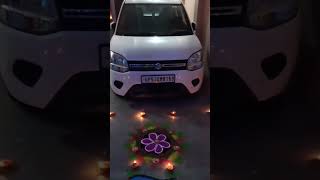 happdiwali diya decoration rangoli ytshorts trending viralvideo [upl. by Nikos196]