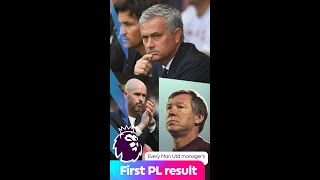 Amorim update  Every Man United managers first PL result [upl. by Freddi]