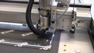 Engraving with the Zünd Universal Routing Tool  URT [upl. by Nobile]