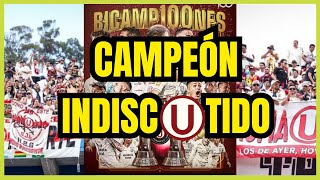 LA U BICAMPEÓN DEL FUTBOL PERUANO  felicidades [upl. by Aurea84]