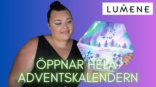 ÖPPNAR LUMENE ADVENTSKALENDER 2024 [upl. by Etteloiv]