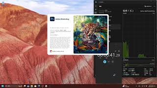 Intel Optane DCPMM AEP 2 512GB vs DC P4800X 375GB  Photoshop Speed Testing 銀河圖展開 [upl. by Illyes]