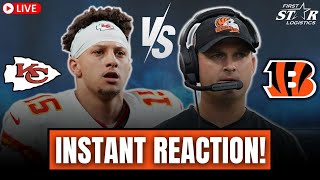 Bengals vs Chiefs  IMMEDIATE REACTION [upl. by Silverstein49]