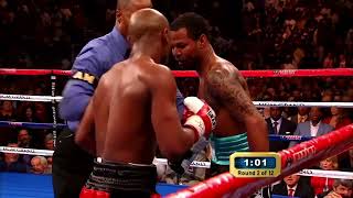 FLOYD MAYWEATHER VS SHANE MOSLEY ROUND 2  SERMON IN LIFE  ANCHOR DOWN [upl. by Blythe]