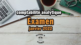 comptabilité analytique Correction dexamen 2022Session ordinaire quotProf Tiguintquot [upl. by Anaujal]