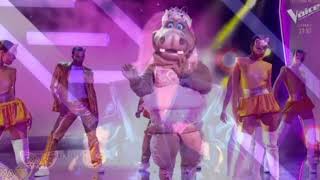 Hippopotame🦛 Performs quotCrazy In Lovequot  Mask Singer France🇫🇷 [upl. by Dnalsor]