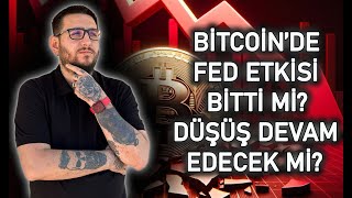 🔥BİTCOİNDE FED ETKİSİ BİTTİ Mİ🔥❗️❗️DÜŞÜŞ DEVAM EDECEK Mİ💯 bitcoin altcoin ethereum [upl. by Ishmael]