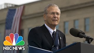 Former Defense Secretary Donald Rumsfeld Dead at Age 88 [upl. by Atirak]