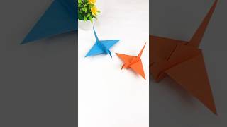 How to Make a Flapping Origami Bird  Easy DIY Paper Craft Tutorial [upl. by Andromada]