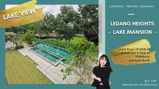 Tell me this is Not your Dream House One of a kind Lake Mansion  Ledang Heights Iskandar Puteri [upl. by Serdna471]