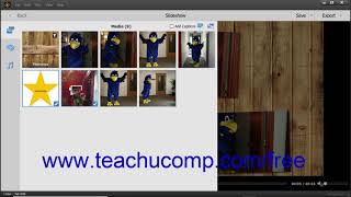 Photoshop Elements 2019 Tutorial Editing a Slide Show Adobe Training [upl. by Bate]