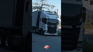 SCANIA R450 GFM NO BAU QUALIFICADO caminhão shorts [upl. by Otrebireh88]