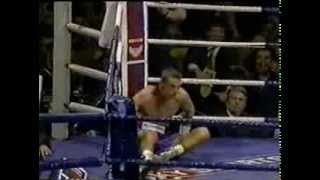 Joe Calzaghe Vs Mario Veit 1st fight  Джо Кальзаге  Марио Файт 1бой [upl. by Ahsinotna440]