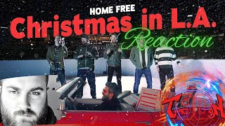 MERRY CHRISTMAS  HOMEFREE  CHRISTMAS IN LA  REACTION [upl. by Norga]