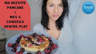 MA RECETTE petit dej et mes 5 CONSEILS ventre plat [upl. by Studdard701]