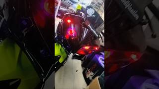 R15 V2 install projector youtube reels yamaha r15v2 shorts modified r15v2modified viralshort [upl. by Venola]