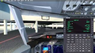 P3DFSX Tutorial Program the FMC of Honeywell  English [upl. by Lymann]