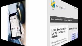 Learn the Swedish language  Study Swedish your way  Swedish2go [upl. by Dorweiler]