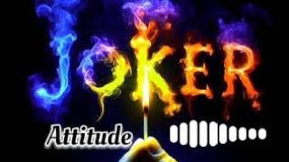 Joker Attitude Ringtone 😎 Boy Attitude Ringtone 💞Joker Viral Ringtone 😡 and Subscribe FxRingtone [upl. by Yreffej]