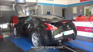 Nissan 370Z 328 HP Stage 1 Chip Tuning [upl. by Baelbeer]