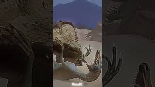 Protoceratops vs velociraptor 🥶 [upl. by Blisse]