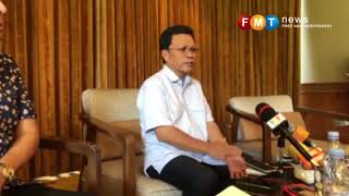 Sabah govt won’t get involved in 1Borneo power dispute says Shafie [upl. by Llebpmac]