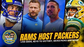 RAMS VS PACKERS PREVIEW Darious Williams ACTIVE Will Rams Find a Way to Win Heading Into Bye [upl. by Findlay861]