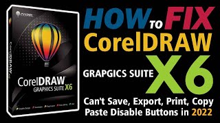 how to fix coreldraw X6 illegal software problem  CorelDraw x6 [upl. by Lebasy]