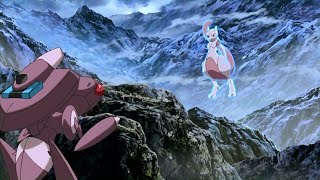 Mewtwo vs Shiny Genesect Pokemon Movie 16 Genesect and The Legend Awakened 1080p [upl. by Dlnaod]