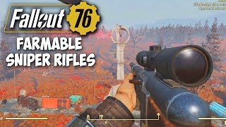 Fallout 76  5 More Sniper Locations Close to Eachother Farmable [upl. by Iad]