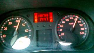 Renault Clio II 12 8V 58 KM  0150kmh [upl. by Abe]