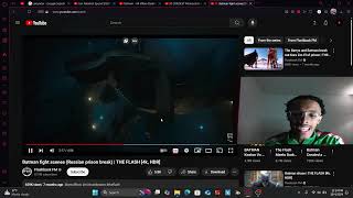 Reacting BATMAN Fight Scene In Prison From The FLASH Movie [upl. by Lomasi]