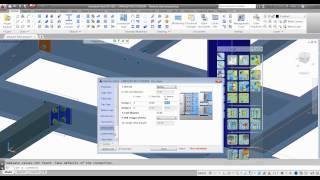 05  Using automatic steel connections with Autodesk Advance Steel [upl. by Toole]