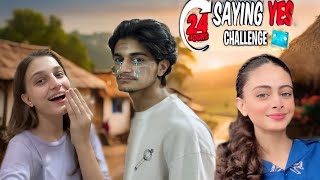 Saying YES to my Sister for 24 hours Challenge  Zolish vlogs [upl. by Garnette173]