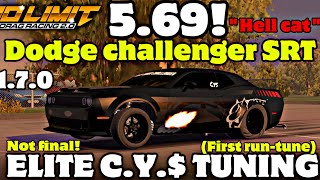 OUTDATED 56 hellcat tune No limit drag racing 20 170 FASTEST SRT tune [upl. by Musetta810]