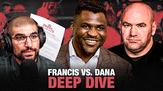 Ariel reacts to Dana White’s latest Francis Ngannou lies  The Ariel Helwani Show [upl. by Annaert]